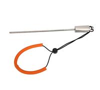 BSLSVGE Stainless Steel Diving Pointer Stick | Underwater Measurement Tool & Creature Pointer | Oxidation - Proof Aluminum Alloy Rod for Divers/Snorkelers | 30cm with 39cm Orange Lanyard