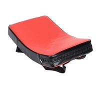 BSLSVGE Taekwondo Kick Boxing Pad Martial Arts Muay Thai Foot Target Side Kick Punch Pad Big Size Professional Training Equipment for Taekwondo Karate MMA Fighters Space Leather EVA Foam (Red)