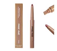 BSLVWG 2-in-1 Lipstick & Lip Liner with Peptides,Angled Lipstick+Matching Lipliner Pencil,Waterproof & Retractable Lip Pencil, Matte Finish,Long-Lasting All Day Wear & Smudge-Resistant,Caramel brown