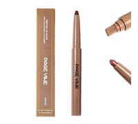 BSLVWG 2-in-1 Lipstick & Lip Liner with Peptides,Angled Lipstick+Matching Lipliner Pencil,Waterproof & Retractable Lip Pencil, Matte Finish,Long-Lasting All Day Wear & Smudge-Resistant,Plum Brown