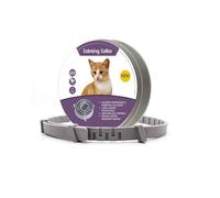 BSLVWG Calming Collar for Cats, Anxiety Reducing Pheromone Collar, Long-Lasting Pheromone Collar Helps Calm During Loud Noises and Separation,15 inch Adjustable Fits Small Medium Large Cats (Gray)