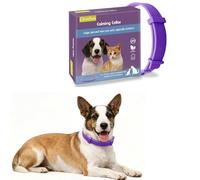 BSLVWG Calming Collar for Dogs, Anxiety Reducing Pheromone Collar, Long-Lasting Pheromone Collar Helps Calm During Loud Noises and Separation,25 inch Adjustable Fits Small Medium Large Dogs (Purple)