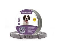 BSLVWG Calming Collar for Dogs, Anxiety Reducing Pheromone Collar, Long-Lasting Pheromone Collar Helps Calm During Loud Noises and Separation,25 inch Adjustable Fits Small Medium Large Dogs (Gray)