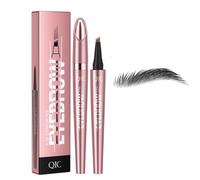 BSLVWG Eyebrow Pen,Waterproof Microblading Eyebrow Pen,3D 4-Tip Precision Eyebrow Pencil Natural Makeup Long-Lasting Fine Stroke Magic Eyebrow Pencil for Women,Non Dry Out and Last All Day (04)