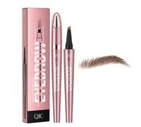 BSLVWG Eyebrow Pen,Waterproof Microblading Eyebrow Pen,3D 4-Tip Precision Eyebrow Pencil Natural Makeup Long-Lasting Fine Stroke Magic Eyebrow Pencil for Women,Non Dry Out and Last All Day (02)