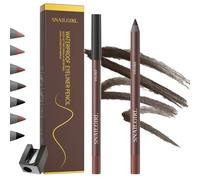 BSLVWG Eyeliner Pencil,Quickliner For Eyes,Waterproof Gel Eyeliner Pencils,Sharpenable Multi-Use Longwear Eyeliners Pencil,Smudge-Proof,Transfer-proof,Long-lasting Color Eye Liners (Brown)
