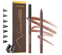 BSLVWG Eyeliner Pencil,Quickliner For Eyes,Waterproof Gel Eyeliner Pencils,Sharpenable Multi-Use Longwear Eyeliners Pencil,Smudge-Proof,Transfer-proof,Long-lasting Color Eye Liners (Bronze)