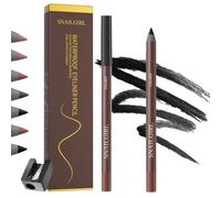 BSLVWG Eyeliner Pencil,Quickliner For Eyes,Waterproof Gel Eyeliner Pencils,Sharpenable Multi-Use Longwear Eyeliners Pencil,Smudge-Proof,Transfer-proof,Long-lasting Color Eye Liners (Graphite)