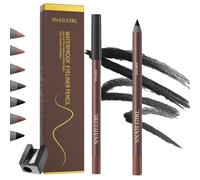 BSLVWG Eyeliner Pencil,Quickliner For Eyes,Waterproof Gel Eyeliner Pencils,Sharpenable Multi-Use Longwear Eyeliners Pencil,Smudge-Proof,Transfer-proof,Long-lasting Color Eye Liners (Black)