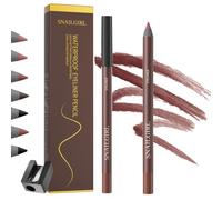 BSLVWG Eyeliner Pencil,Quickliner For Eyes,Waterproof Gel Eyeliner Pencils,Sharpenable Multi-Use Longwear Eyeliners Pencil,Smudge-Proof,Transfer-proof,Long-lasting Color Eye Liners (Plum)