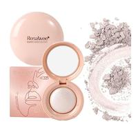 BSLVWG Highlighter Powder,Highlighter Makeup Palette,Dual matte & shimmer finish,Silky Blendable Brightens Face Highlighters Contour Powder,Vegan & Cruelty-Free,Silver