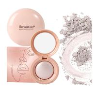 BSLVWG Highlighter Powder,Highlighter Makeup Palette,Dual matte & shimmer finish,Silky Blendable Brightens Face Highlighters Contour Powder,Vegan & Cruelty-Free,Grey