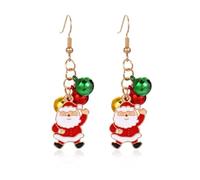 BSLVWG hristmas Decoration,Womens Christmas Earrings,Christmas Tree/Snowman/Snowflake Ornaments Jewelry Gifts for Women Holiday Celebration (18)
