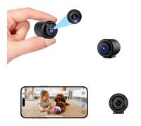 BSLVWG Mini Camera,1080P HD Wireless WiFi Magnetic Surveillance Cameras with Night Vision/Motion Detection/Wide Angle/APP Control for Indoor/Home