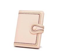 BSLVWG Passport Holder Cover, PU Leather Travel Wallet Case Organiser for Passport, Business Cards, Credit Cards, Boarding Passes Documents Organizer for Women and Men (Pink)