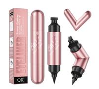 BSLVWG Rotating Eyeliner Stamp Pen,Dual-Ended Winged Eyeliner Stamp for Cat Eye,2-in-1 Liquid Eyeliner Pen with Left & Right,Waterproof & Smudge-Proof,Long-Lasting Quick-Dry Eye Liner for Beginners