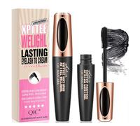 BSLVWG Waterproof Mascara, Volumizing Lengthening Curling Long Lasting Black Mascara, False Lash Effect Eyelash Makeup, Smudge Proof Thick Full Lashes Cosmetic for Women Daily Party Eye Beauty