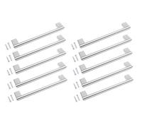BSM Marketing Kitchen Cupboard Cabinet Keyhole Boss Bar Door Handle Knob Brushed Stainless Steel (10, 320mm)