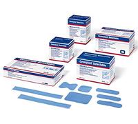 BSN Coverplast Blue Detectable Waterproof First Aid Dressings - 7.2cm x 5cm - Pack of 100