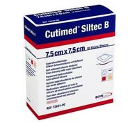 BSN Cutimed Siltec Foam Dressings B 7.5cm x 7.5cm, Pack of 10