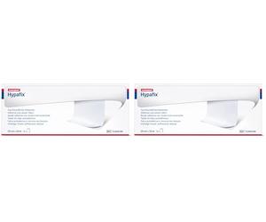 BSN D4212 Hypafix Adhesive Dressing, 20cm x 10m, Multi (Pack of 2)