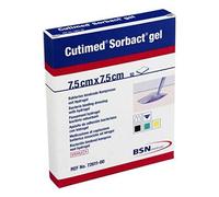 BSN D4417 Cutimed Siltec Sorbact Dressing, 7.5cm x 7.5cm, Pack of 10