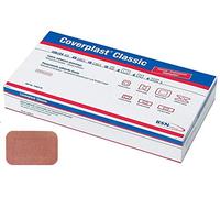 BSN medical Coverplast Premium Fabric Plasters, Pack of 100, (7.2 x 5) cm