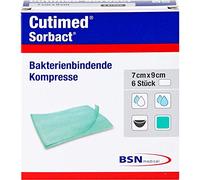 BSN Medical Cutimed Sorbact Swabs 7x9 cm 6 Pieces
