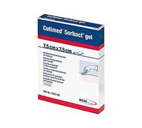 BSN Medical/Jobst 7261100 Cutimed Sorbact Antimicrobial Hydrogel Dressing, 7.5 cm Width, 7.5 cm Length (Pack of 10)