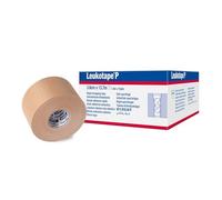 Leukotape P Rigid Medical Tape for Sprains and Injury Prevention, 3.8 cm x 13.7 m, Beige, 1 Roll