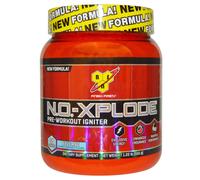 BSN, N.O.-Xplode, Pre-Workout Igniter, Blue Raz, 1.22 lbs (555 g)