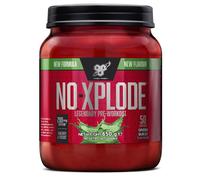 BSN Nutrition N.O.-Xplode Pre Workout Powder Food Supplement, Energy and Focus Booster with Caffeine, Amino Acids, Vitamin C and Zinc, Red Rush Flavour, 50 Servings, 650 g