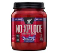 BSN Nutrition N.O.-Xplode Pre Workout Powder Food Supplement, Energy and Focus Booster with Caffeine, Amino Acids, Vitamin C and Zinc, Green Burst Flavour, 50 Servings, 650 g