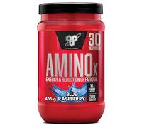 BSN Nutrition Amino X Supplement with Vitamin D, Vitamin B6 and Amino Acids,Blue Raspberry Flavour, 30 Servings, 435 g