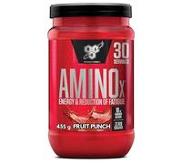 BSN Nutrition Amino X Supplement with Vitamin D, Vitamin B6 and Amino Acids, Fruit Punch Flavour, 30 Servings, 435 g