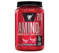 BSN Nutrition Amino X Supplement with Vitamin D, Vitamin B6 and Amino Acids, Watermelon Flavour, 70 Servings, 1 kg