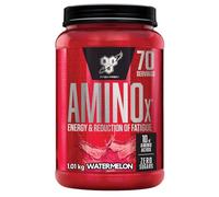 BSN Nutrition Amino X Supplement with Vitamin D, Vitamin B6 and Amino Acids, Watermelon Flavour, 70 Servings, 1 kg