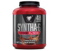 BSN Nutrition Protein Powder Syntha 6 Edge Low Carb and Sugar Whey Protein Shake with Whey Protein Isolate and BCAAs, Muscle Gain Powder, Chocolate