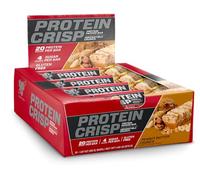 BSN Protein Bars - Protein Crisp Bar by Syntha-6, Whey Protein, 20g of Protein, Gluten Free, Low Sugar, Peanut Butter Crunch, 12 Count