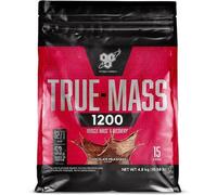 BSN True Mass 1200, Mass Gainer Protein Powder with Whey Isolate and Carbohydrates, Weight and Muscle Gain and Post Workout Recovery, Vanilla Ice Cream Flavour, 15 Servings, 4.8 kg