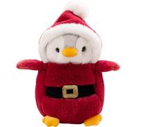 BSNRDX Plush Penguin Doll, Christmas Soft Toy 20 Cm, Cute Stuffed Animal for Kids, Cartoon Plush Party Gift, Fabric Door Stopper, Floor Decorative