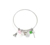 Bsoepnr Friendship Bracelet, Girls Bracelets Elphaba Galinda Charm Bracelet for Friend BFF Girls Teenage Women, Crown Witch Wicked Hat Best Friend Bracelet for Valentine Birthday Christmas