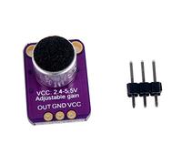 Bsowte -MAX4466 Electret Microphone Amplifier Sensor with Adjustable Gain