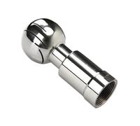 BSP 1/4-2inch Female Thread Sanitary Rotating Spray Ball, 304 Stainless Steel Tank Cleaning Ball 1pc(1inch)