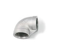 BSP 1/8 inch Female/Female Elbow Pipe Fitting - T316 (A4) Marine Grade Stainless Steel Pack Size : 2