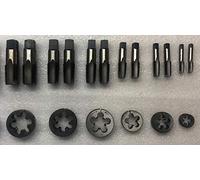 BSP BRITISH STANDARD PIPE BSPP PARALLEL TAP AND DIE SET - 6 SIZE 1/8" TO 3/4"