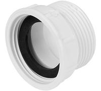 BSP Coupling Flush Spigot 1 1/4", Colour White, 1 in Pack