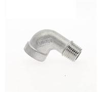 BSP Elbow Fittings, 1pc 1/8" 1/4" 3/8" 1/2" 3/4" 1" Female X Male Thread Street Elbow 90 Degree Angled SS 304(DN20)