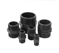 BSP Male Equal 1/2" 3/4" 1"-2.5" Garden Irrigation Water Fitting Hose to Pipe Fittings Aquarium Fish Tank(4351) Barb Fittings