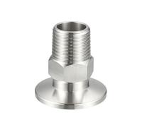 BSP Male Threaded Adapter Vacuum Fitting KF16 KF25 1/8'' 1/4'' 3/8'' 1/2" 3/4'' 1''(KF-25,1/2")
